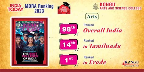 Kongu Arts and Science College - Erode | Tamil Nadu | India - 638 107