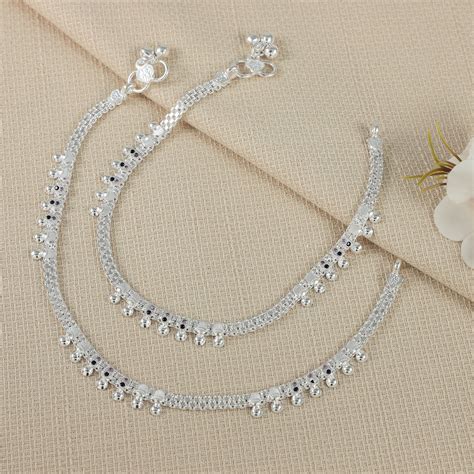 Zoey Silver Anklets – PP Jewellers