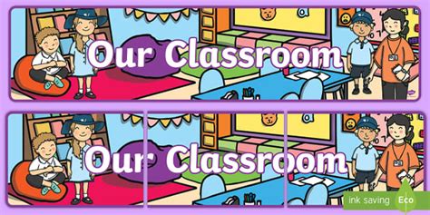 Our Classroom Display Banner | Teaching Resources - Twinkl