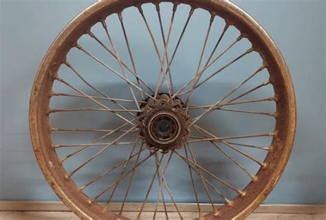 BSA B44 Rear Wheel 18" WM3 Crinkley Hub used | BRITISH Only Austria ...