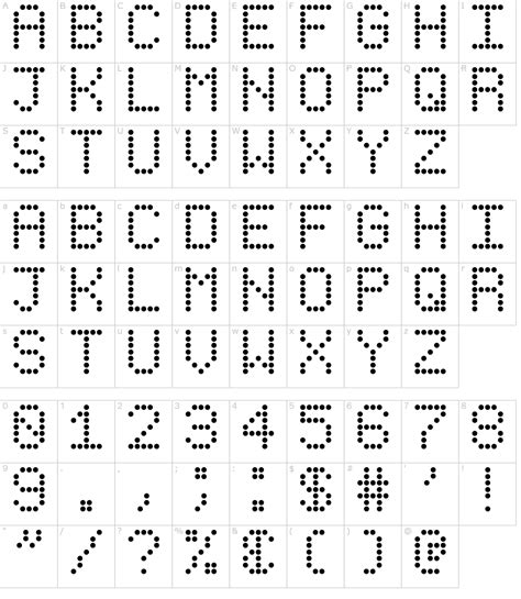 Image result for Dot-Matrix Normal Font