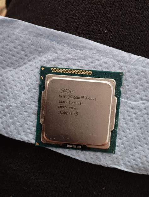 Intel Core I7 3770 4x3,9 GHz! + Pasta! - 7643413250 - oficjalne ...