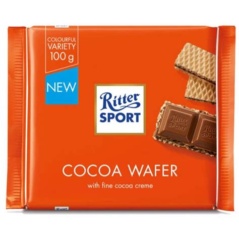 Ritter Sport Cocoa Wafer Chocolate 100gm Price in BD