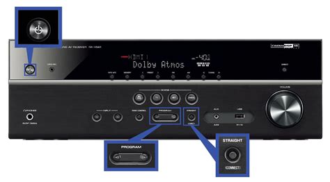Image result for Yamaha Receiver Decoder Off
