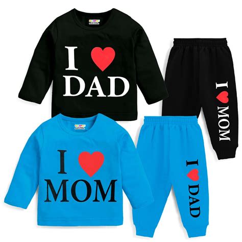 Buy Kuchipoo Baby Boy Regular Fit Cotton T-Shirts and Pyjamas Set (KUC ...