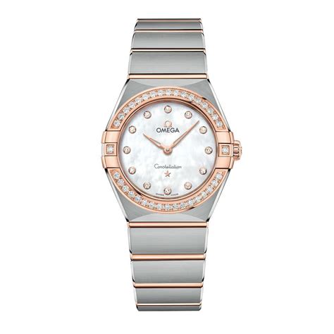 Omega Constellation 28mm Ladies Watch White O13125286055001 | Watches ...