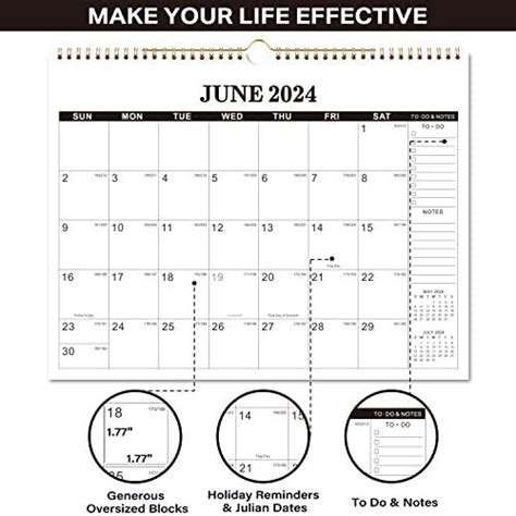 Calendar 2023-2024 - Jul 2023 - Dec 2024 18 Months | Ubuy India
