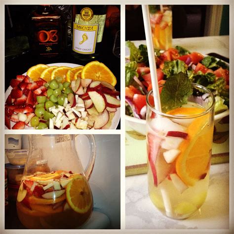 White Wine Fruit Sangria | Hungry by Nature