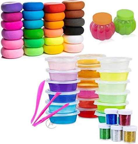 Buy Promote Trader (Pack of 12 Slime) Multicolor Non Scented DIY Magic ...