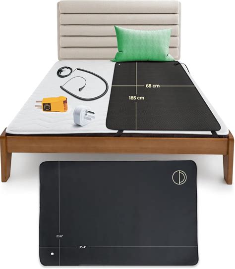 Amazon.com: Earth and Moon Grounding Mat for Bed Bundle - 35.4" x 23.6 ...