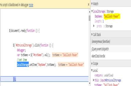 HTML Local Storage 的图像结果