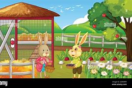 Image result for Cute Rabbit Cartoon Line Art