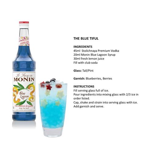 Buy Monin Blue Lagoon / Blue Curacao Syrup Online in Malaysia | Luen Heng