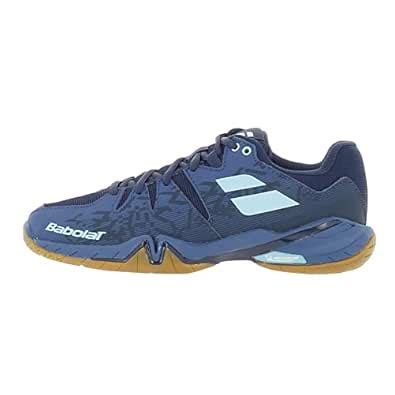 Babolat Shadow Spirit Men Badminton Shoes, Dark Blue - 11 UK : Amazon ...