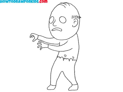 Image result for Easy Zombie Drawing Tutorial