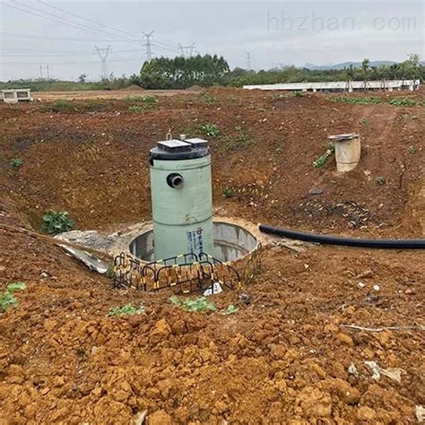 地埋式一体化预制泵站GRP材质远程控制-环保在线