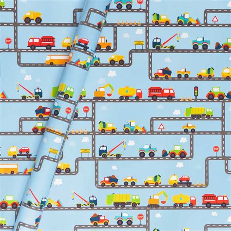 Trucks Wrapping Paper (Set of 5) | Studio PSD