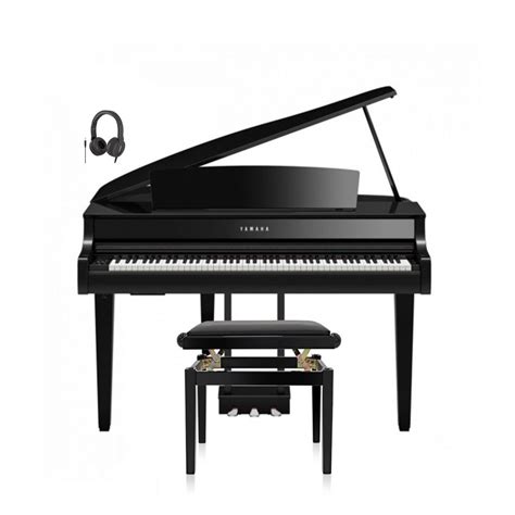 Yamaha CLP 865 Digital Grand Piano Package, Polished Ebony at Gear4music