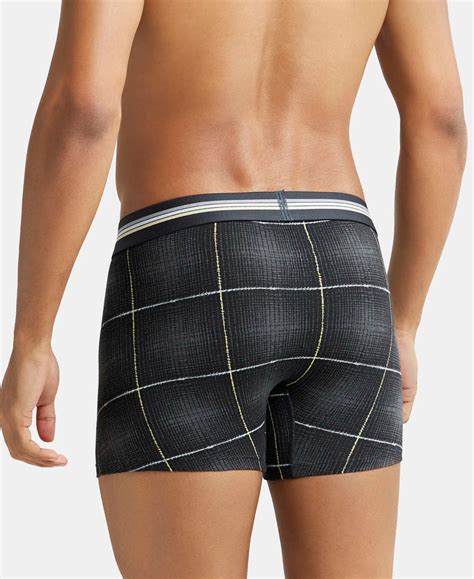 Buy Super Combed Cotton Elastane Printed Trunk with Ultrasoft Waistband ...
