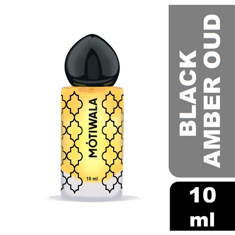 Shop BLACK AMBER OUD Attar Online India @ Motiwala Perfumes – Motiwala ...