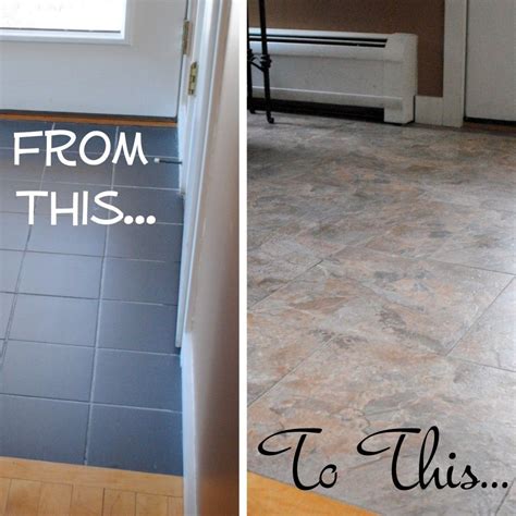 DIY: How to Install Groutable Vinyl Floor Tile - Jenna Burger | Vinyl ...