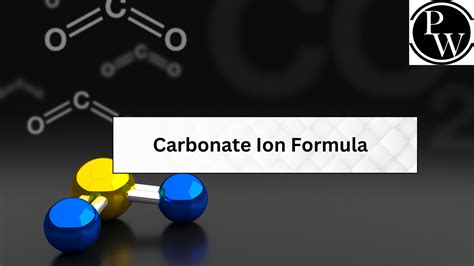 Carbonate Ion Formal Charge