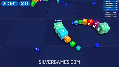 Snake 2048.io - بازی آنلاین در SilverGames 🕹️