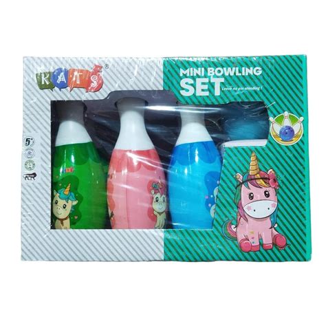 Buy Simarr Kats Mini Bowling Set Box For Kids Ages 3 Years and Up ...