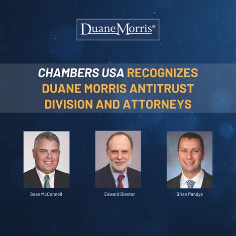 Chambers USA Recognizes Duane Morris Antitrust Division and Attorneys ...