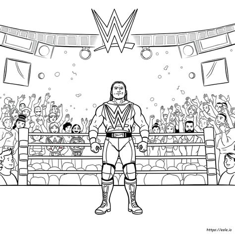 Wwe Coloring Pages