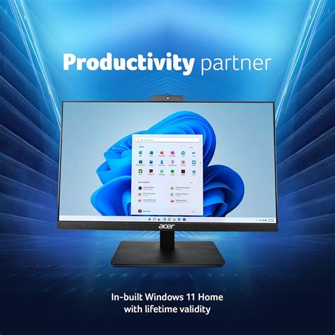 Acer Veriton (EZ2740G) AIO Desktop, 11th Gen Core i5/ 8 GB Ram/ 512 GB ...