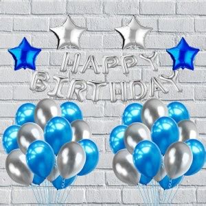 Flipkart.com | Aadya Craft & Decor Solid Happy Birthday Balloons ...