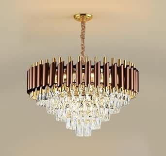 Buy Esskay Modern Crystal 3-Tier Chandeliers with Ceiling Light Fixture ...