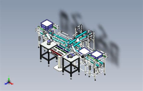 【工程机械】6层倍数链轮流水线图纸3D模型图纸 Solidworks设计 - 知乎