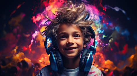 Premium AI Image | Gamer playing computer games at night in a room lit ...