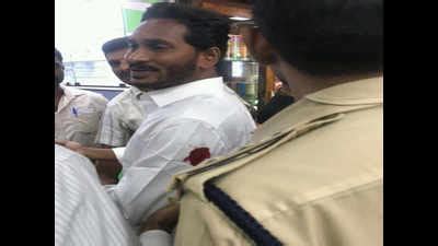 Visakhapatnam: Jaganmohan Reddy knifed by ‘fan’ at Vizag airport ...