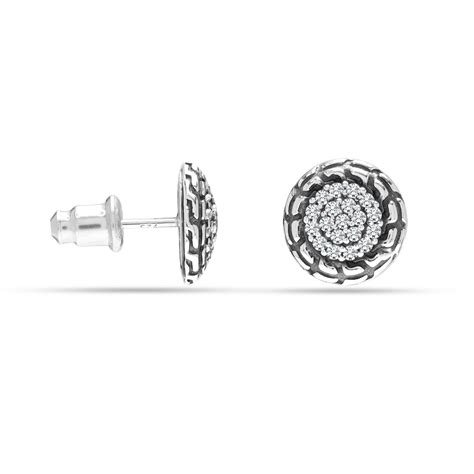 Buy Silver Earrings for Men & Boys Online @ Best Prices | Truesilver