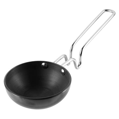 Vinod Black Pearl Hard Anodised Tadka Pan, Large- 3.25 mm Thickness ...