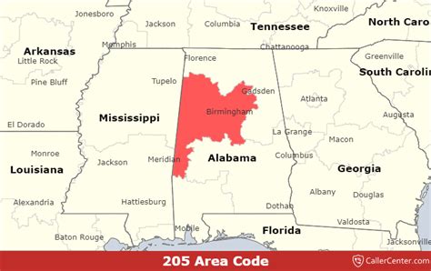 Image result for 205 Area Code