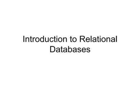 Comparison of relational database management systems Relational Database Tutorial 的图像结果