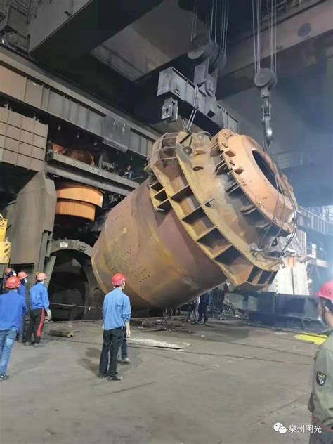 泉州闽光炼钢厂完成1#转炉炉壳吊装 - 知乎
