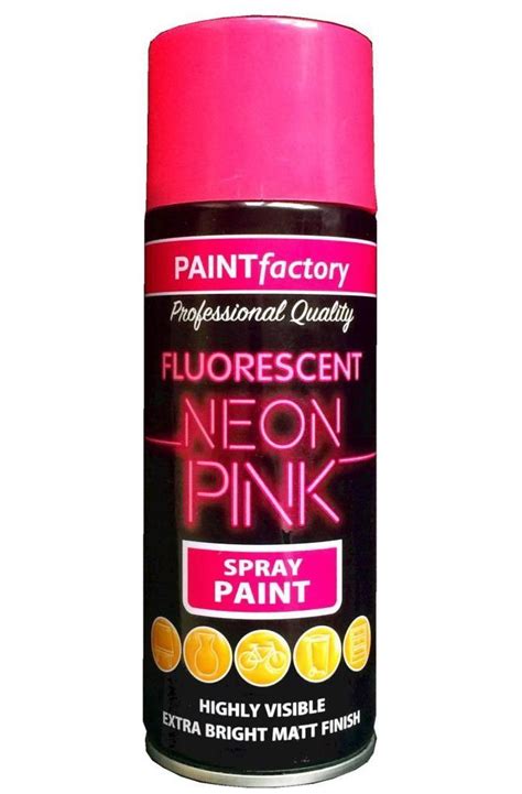 Buy 400ml All Purpose Neon Pink 1757PR Spray Can Household Car Van Bike ...