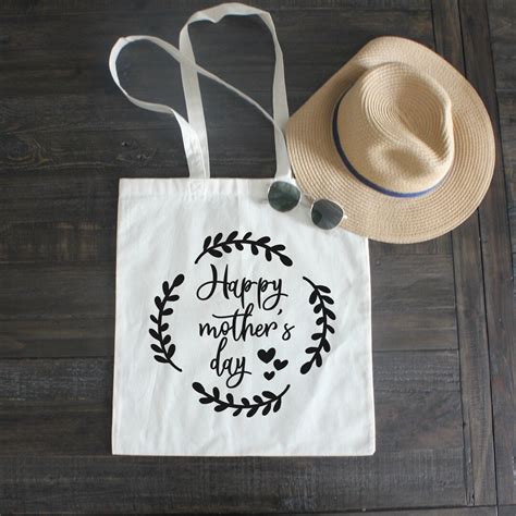 Happy Mother's Day Tote Bag, Mother's Day Gift, Reusable Shopping Bag ...