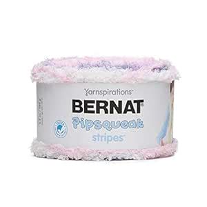 Bernat 16206060007 Pipsqueak Stripes Yarn, Cotton Candy : Amazon.in ...