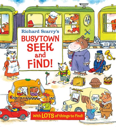 Richard Scarry's Busytown Seek and Find!: Scarry, Richard, Scarry, Richard: 9780593177457 ...