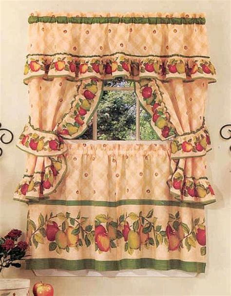 Country Kitchen Curtains 的图像结果