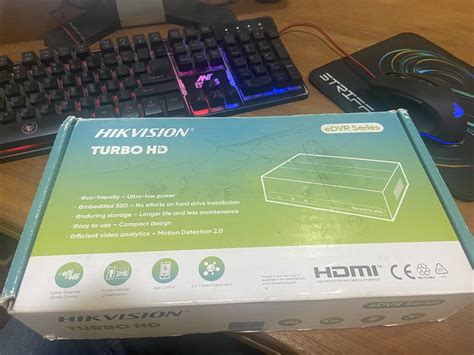 HIKVISION 4 Channel eDVR 1080p Lite 1U H.265 [SSD Included] DVR with 14 ...