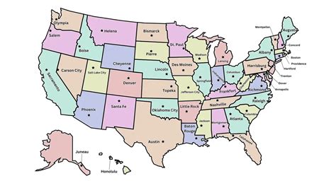 State Capitals 的图像结果