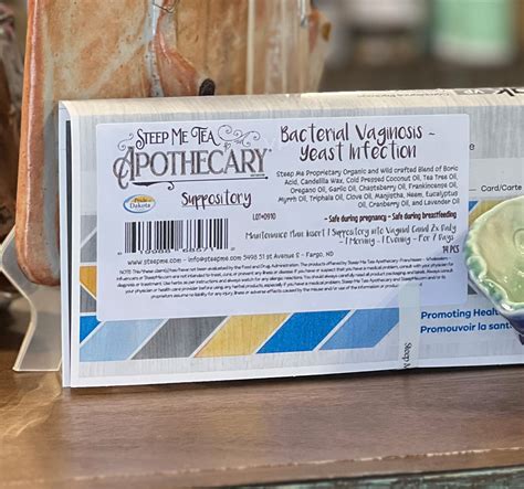 Bacterial Vaginosis ~ Yeast Infection Suppository