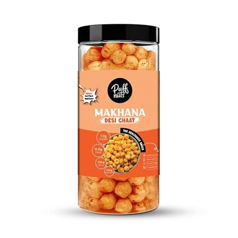 Desi Chaat Makhana 81g – Puffnuts